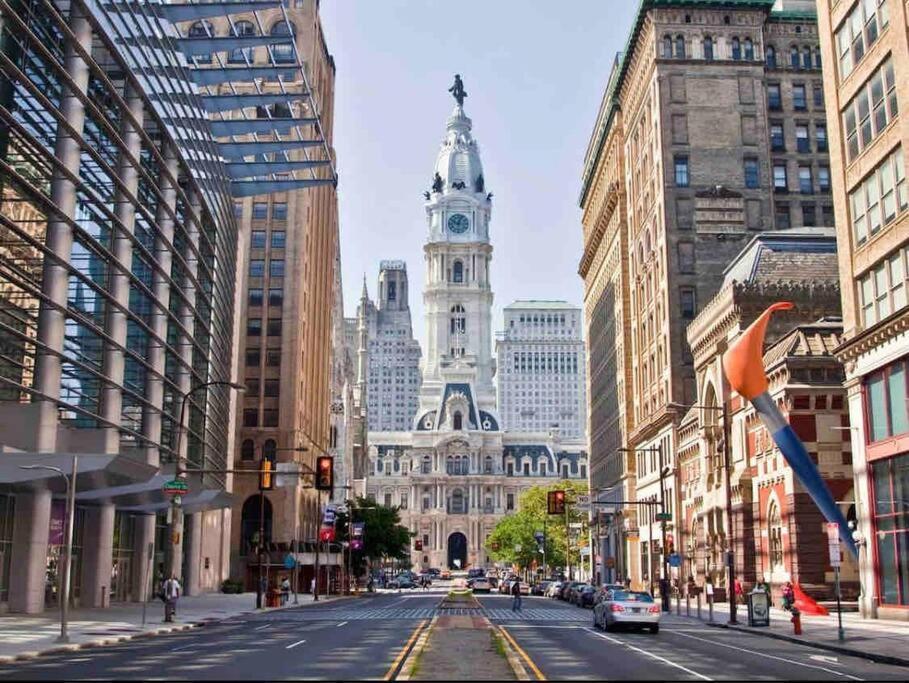 504 Luxe 1Bdr Apt In Center City Filadelfia Esterno foto