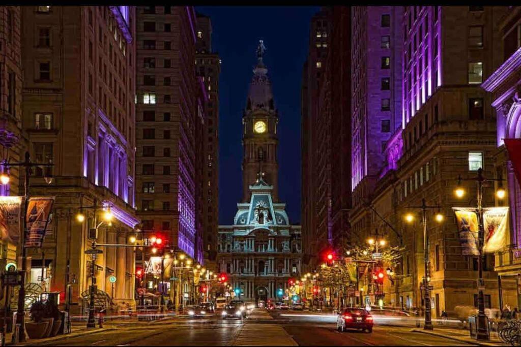 504 Luxe 1Bdr Apt In Center City Filadelfia Esterno foto